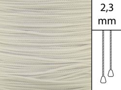 1 m / Persiennlina 2,3 mm W07 Light beige (Lagervara)