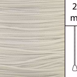 1 m / Persiennlina 2,3 mm W07 Light beige (Lagervara)