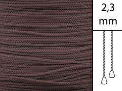 1 m / Persiennlina 2,3 mm W56 Dark brown (Lagervara)