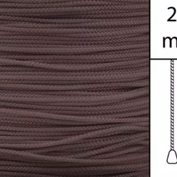 1 m / Persiennlina 2,3 mm W56 Dark brown (Lagervara)