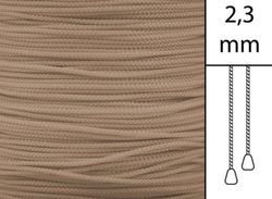 1 m / Persiennlina 2,3 mm W13 Dark beige (Lagervara)