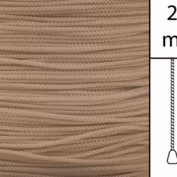 1 m / Persiennlina 2,3 mm W13 Dark beige (Lagervara)