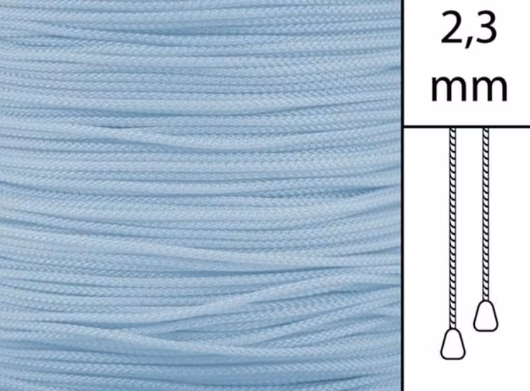 20 m / Persiennlina 2,3 mm W86 Turquoise  (best.vara min.20m)