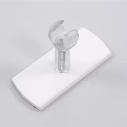 Hållare 20 mm för plast vridstång VIT (B04E)