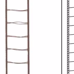 1 m / Stegband D16 13,2/20,5 A25 Dark brown (lagervara)