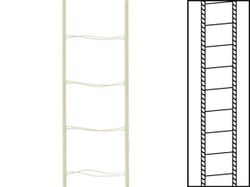 1 m / Stegband-snören till persienner 25 mm Beige