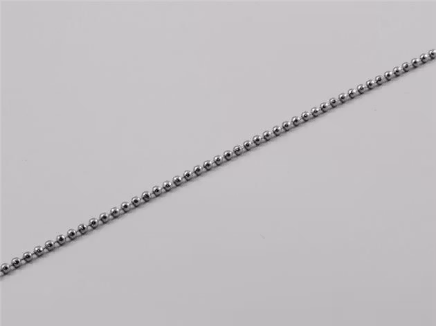 Kulkedja metall 2,5 mm till lamellgardin nedre vikter