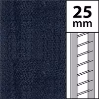 10 m / Textilstegband LT50-25-44-53-BL Blue (best.vara 10 dgr)