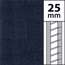 10 m / Textilstegband LT50-25-44-53-BL Blue (best.vara 10 dgr)
