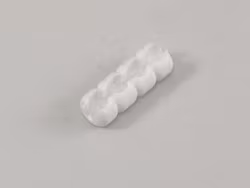 Skarv till kulkedja 3,2/4,2 mm Plast VIT (A11M)