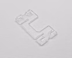 Lamellclips Platt 25 mm Lexan Plast (A01H+D01)
