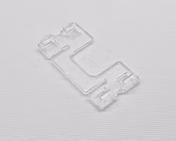 Lamellclips Platt 25 mm Lexan Plast (A01H+D01)
