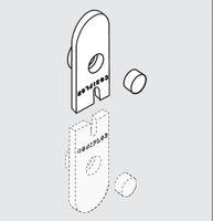 Cord winder , white (A21O)
