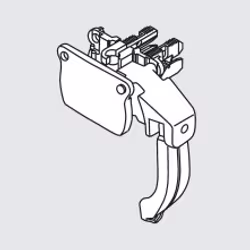 Plisse Cosiflor Typ F1 linlås mekanism VIT (A21 C)