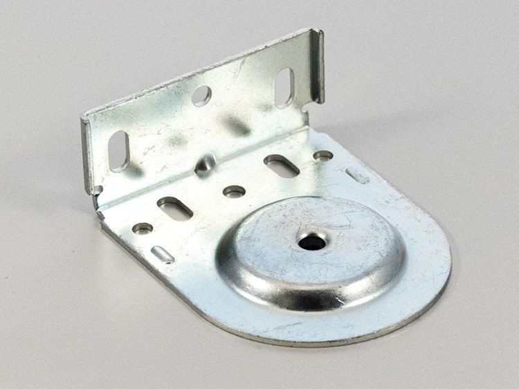 Monteringsbeslag (hål) Galvad fjädermekanism 38 mm (A35D)