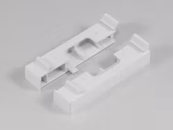 Påbyggnad Kassett UNI 19 mm typ 3 (Vä+Hö) VIT (A08)