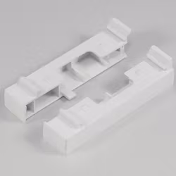 Påbyggnad Kassett UNI 19 mm typ 3 (Vä+Hö) VIT (A08)