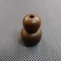 Lintofs RUNDAD i TRÄ - LITEN 27x20 mm 2515 Mahogany (A15J)