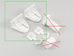 Monteringsset 19 mm UTAN mekanism VIT (A03HKN)