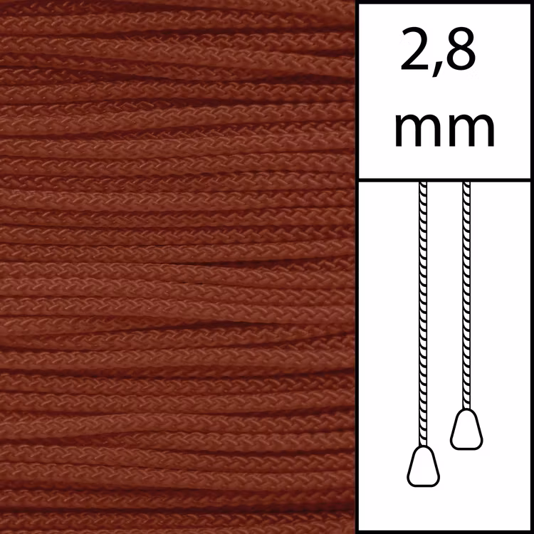 20 m / Persiennlina 2,8 mm (TC) Terracotta  (Best.vara min.20 m)