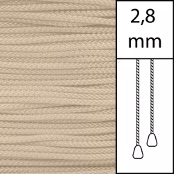 1 m / Persiennlina 2,8 mm (BG) Beige  (LAGER-VARA)
