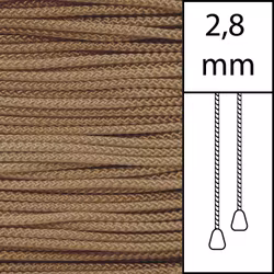 1 m / Persiennlina 2,8 mm (PI) Pine  (Lager-vara)
