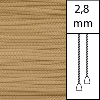1 m / Persiennlina 2,8 mm (MC) Mocca (LAGER-VARA)