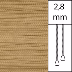 1 m / Persiennlina 2,8 mm (MC) Mocca (LAGER-VARA)
