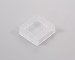Ändskydd överlist 24x25 mm Färglös invändig (A01O)