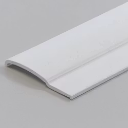 1 st / Sido-skena PVC-Vit Platt 31 mm med tejp (max 130 cm)