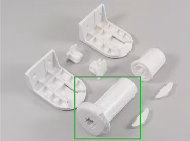 Mekanism för rullgardin 25 mm VIT (A04L+GL01)