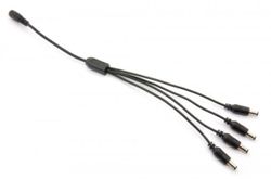 DC grenskabel 2,1mm 4-vägs