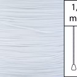 1000m / Rulle BULK Persiennlina 1,4 mm A00 White VIT