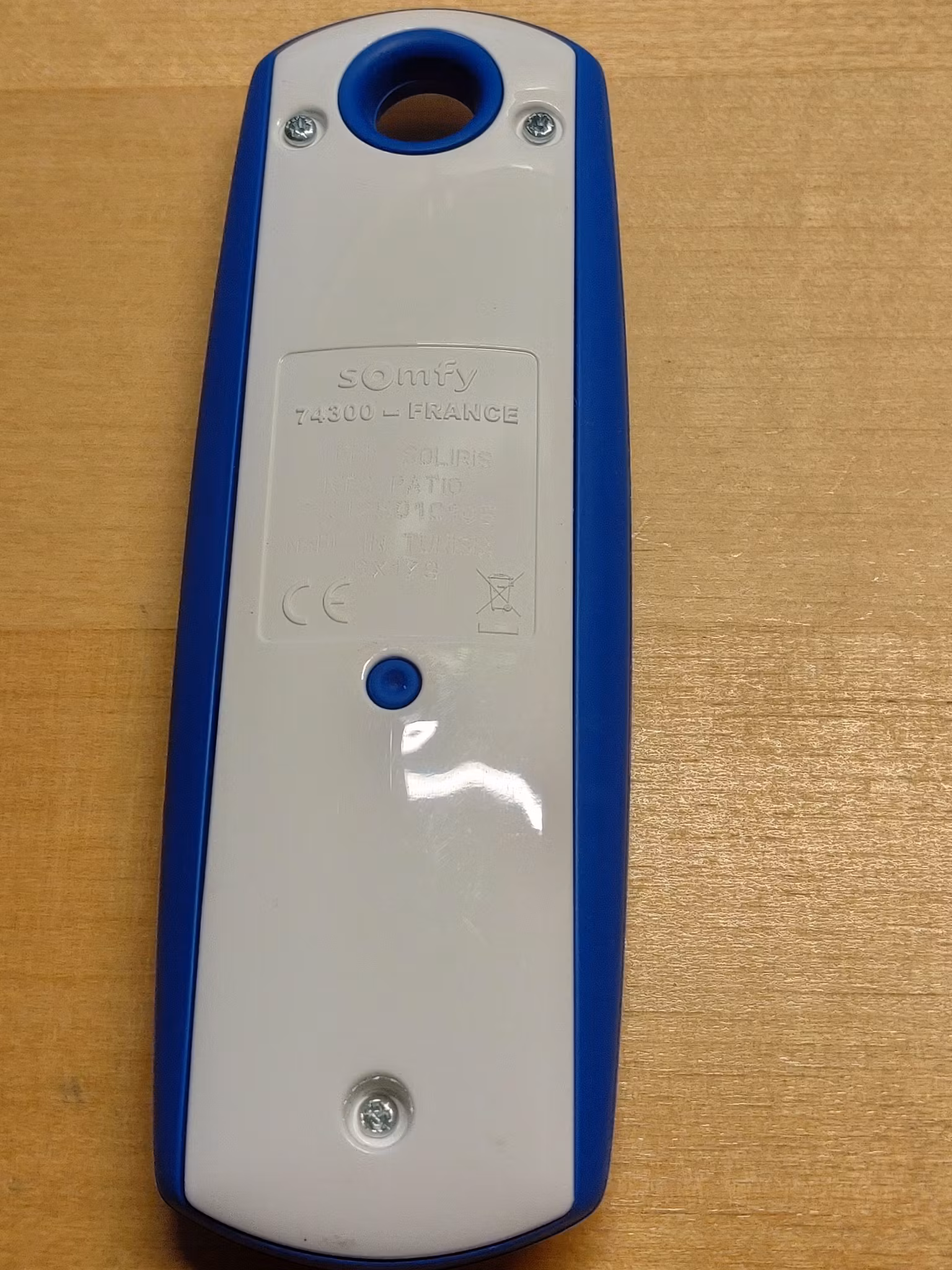 Somfy Telis 1 Soliris RTS-Pure Single Channel Remote Control Patio blue (pre owned)