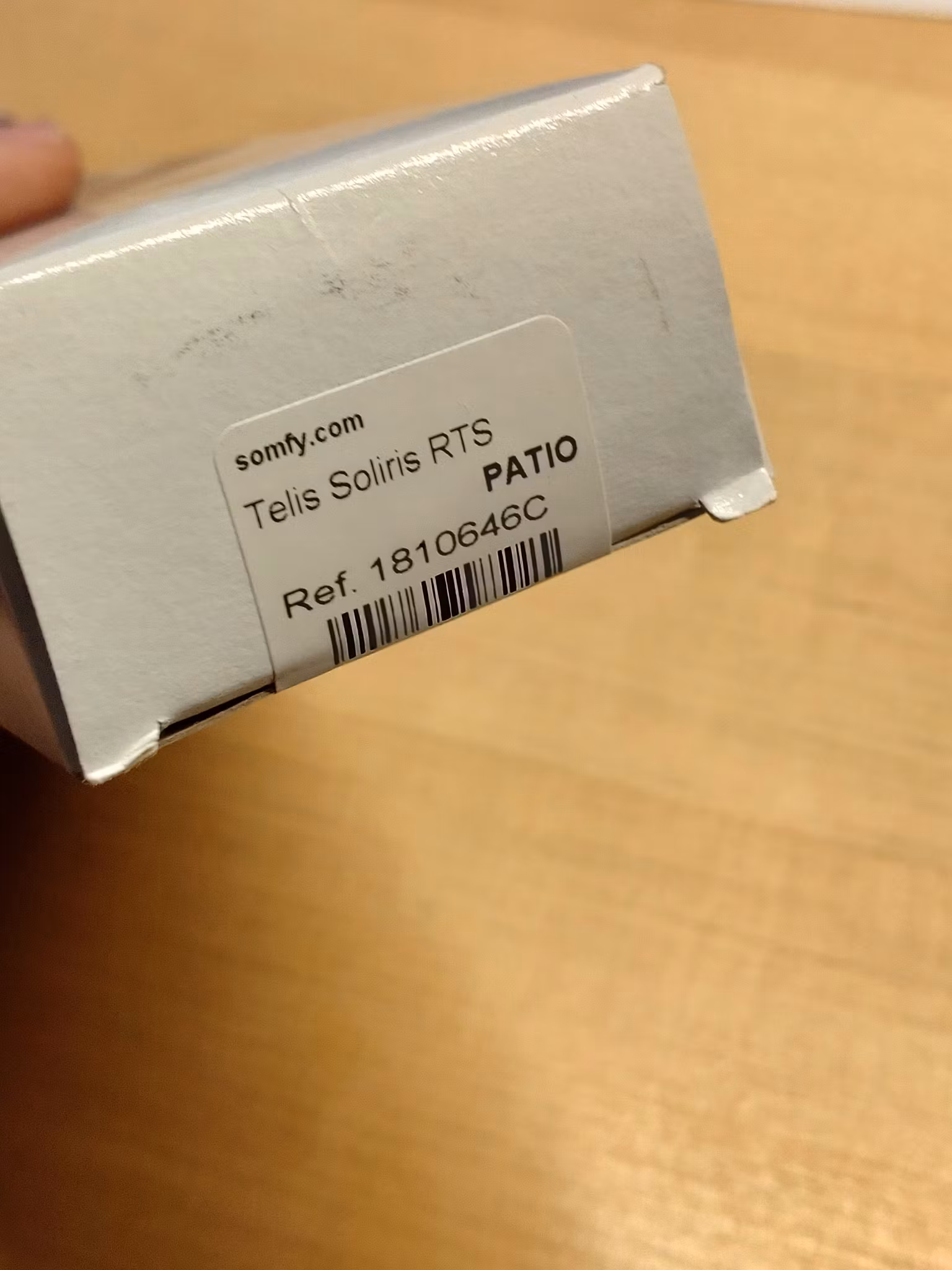 Somfy Telis 1 Soliris RTS-Pure Single Channel Remote Control Patio blue (pre owned)