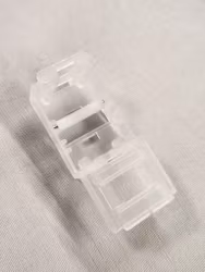 Lagerbox med integrerad upphängningsbygel 19x27 mm och plast rulle (GL22)