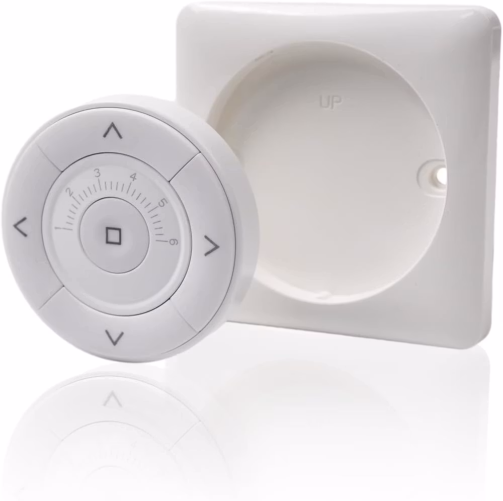 Torro AC134-06 fjärrkontroll 6 kanaler rund Vit väggmontage Vit