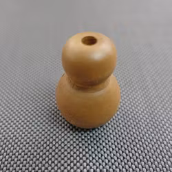 Lintofs RUNDAD i TRÄ - STOR 36x25 mm 5011 Maple (A16C)