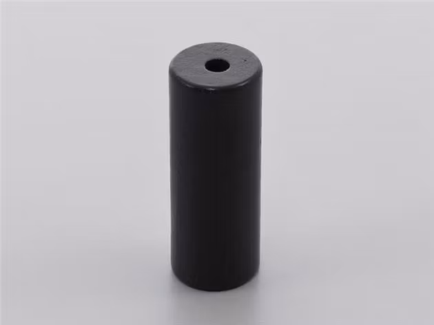 Lintofs 5089 Charcoal CYLINDER i TRÄ STOR 55x21 mm