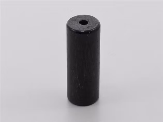 Lintofs 5022 Ebony CYLINDER i TRÄ STOR 55x21 mm