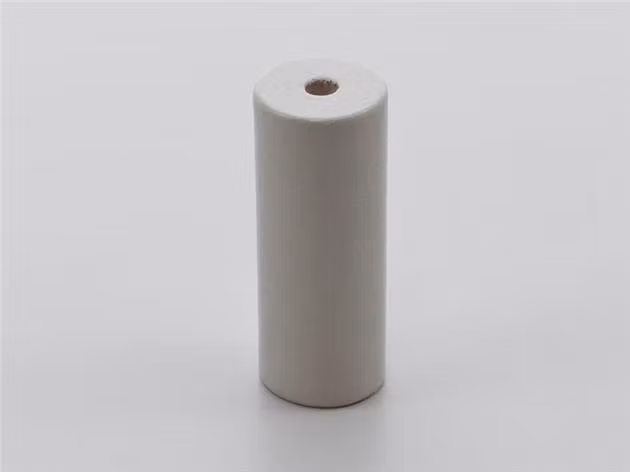 Lintofs WP-T50-BW 5085 Bleached White CYLINDER i TRÄ STOR 55x21 mm