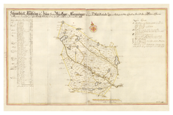 Historisk karta över Trönö, år 1699 (Fri frakt!)