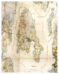 Historisk karta över Ivö, år 1926-1934