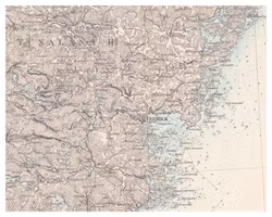 Historisk karta över Fårbo och Figeholm, år 1875 (Fri frakt!)