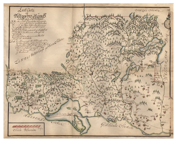 Historisk karta över Fellingsbro härad, år 1688 (Fri frakt!)