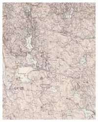 Historisk karta över Norrhult, år 1874