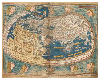 Ptolemaios världskarta från 1482