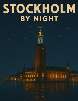 Stockholm by night