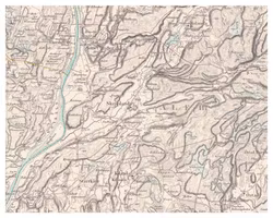 Historisk karta över Skepplanda, år 1869