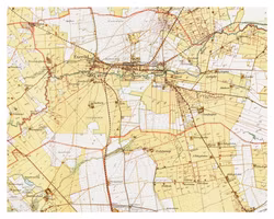 Historisk karta över Everöd, år 1930